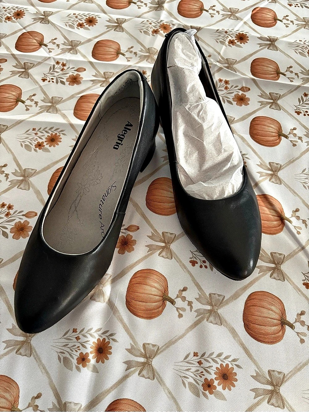 Alegria Lisah Black Heels US 7.5